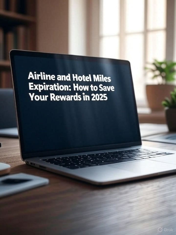 Airline and Hotel Miles Expiration: How to Save Your Rewards in 2025